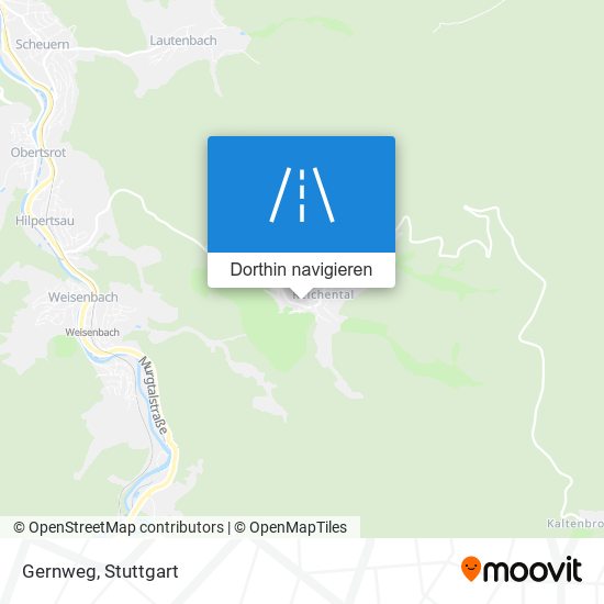 Gernweg Karte