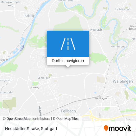 Neustädter Straße Karte