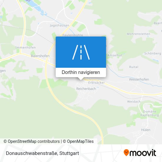 Donauschwabenstraße Karte