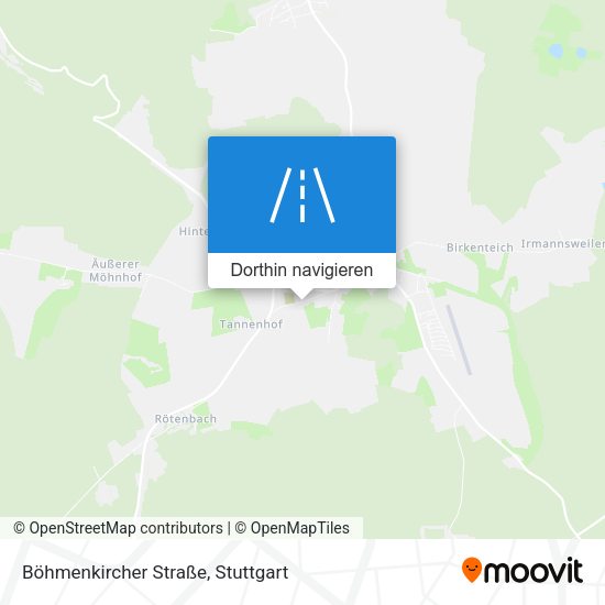 Böhmenkircher Straße Karte