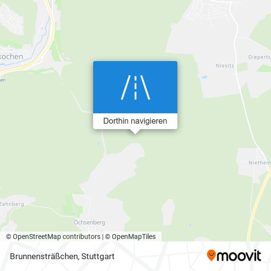 Brunnensträßchen Karte