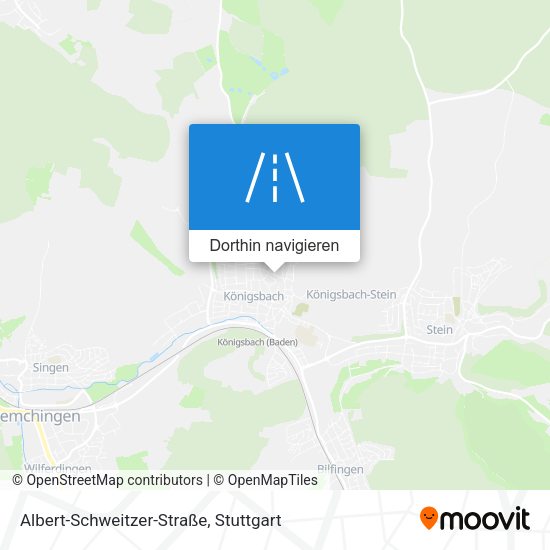 Albert-Schweitzer-Straße Karte