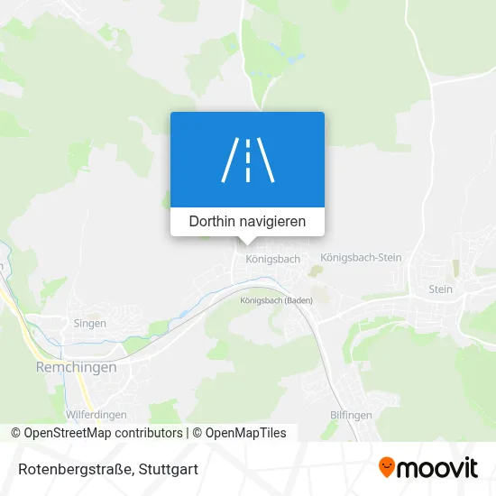 Rotenbergstraße Karte