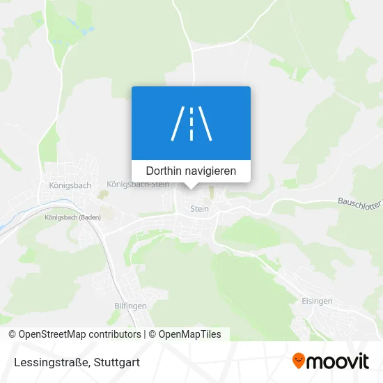 Lessingstraße Karte