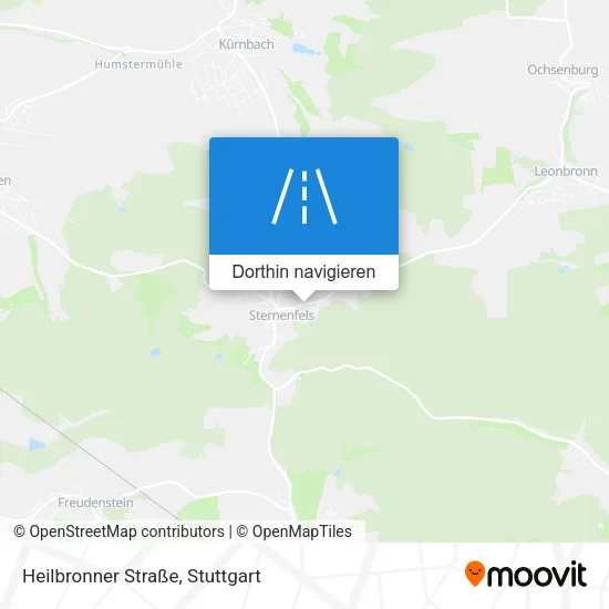 Heilbronner Straße Karte