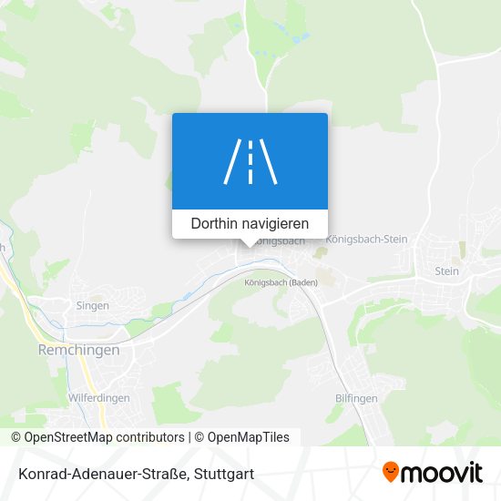 Konrad-Adenauer-Straße Karte