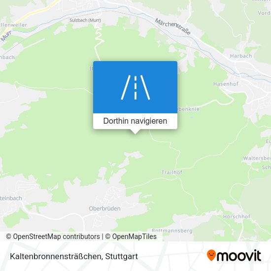 Kaltenbronnensträßchen Karte