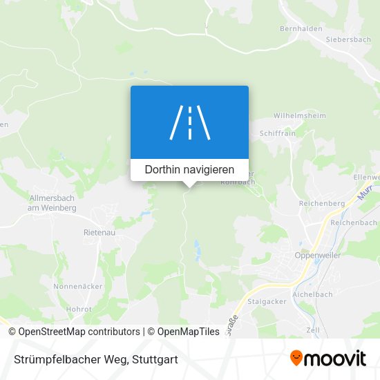 Strümpfelbacher Weg Karte