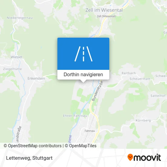 Lettenweg Karte
