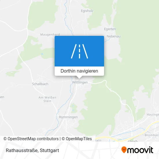 Rathausstraße Karte