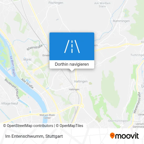 Im Entenschwumm Karte