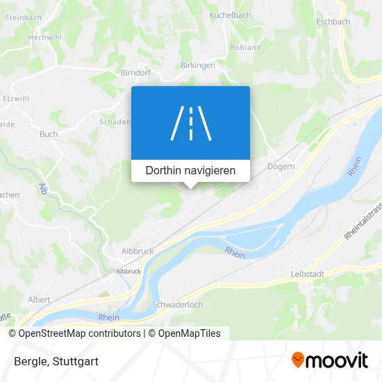 Bergle Karte