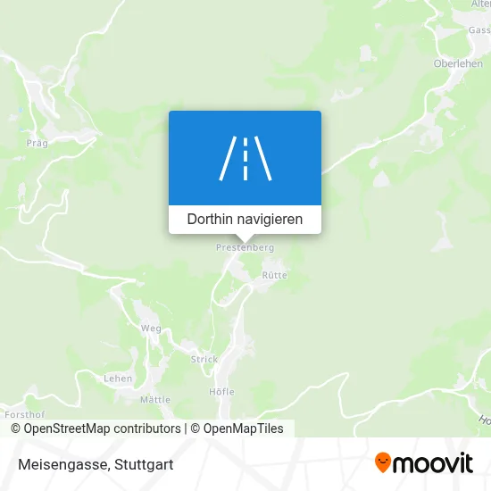 Meisengasse Karte