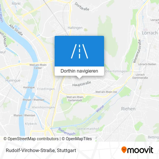 Rudolf-Virchow-Straße Karte
