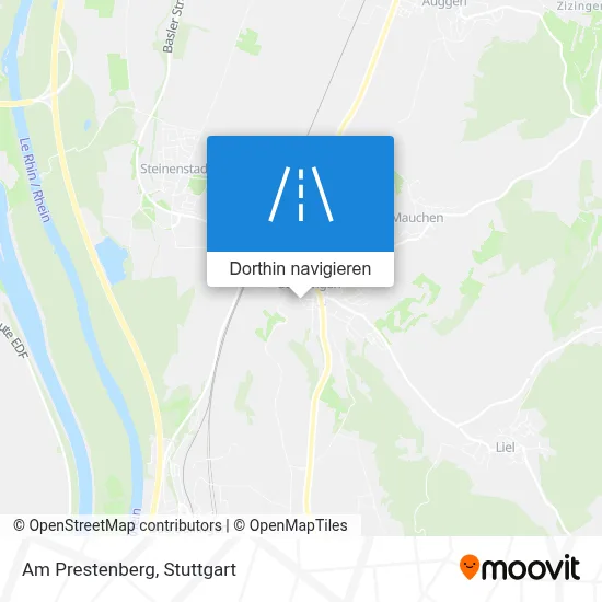 Am Prestenberg Karte