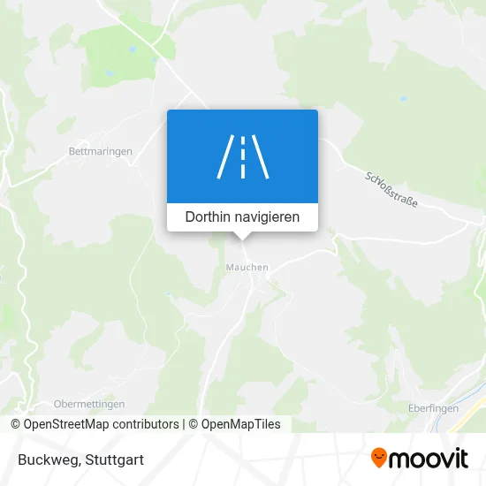 Buckweg Karte