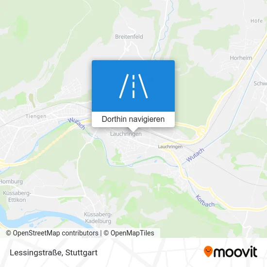 Lessingstraße Karte