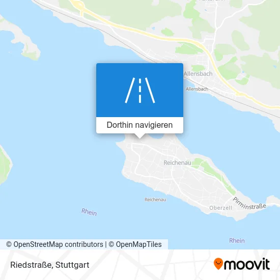 Riedstraße Karte