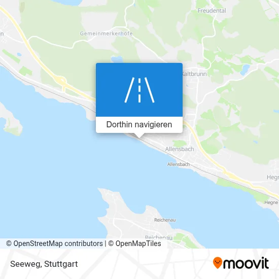 Seeweg Karte