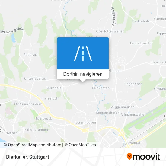 Bierkeller Karte
