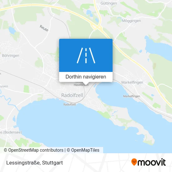 Lessingstraße Karte