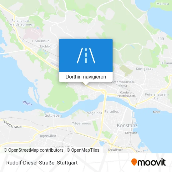 Rudolf-Diesel-Straße Karte