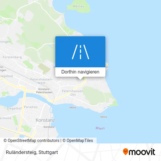 Ruländersteig Karte