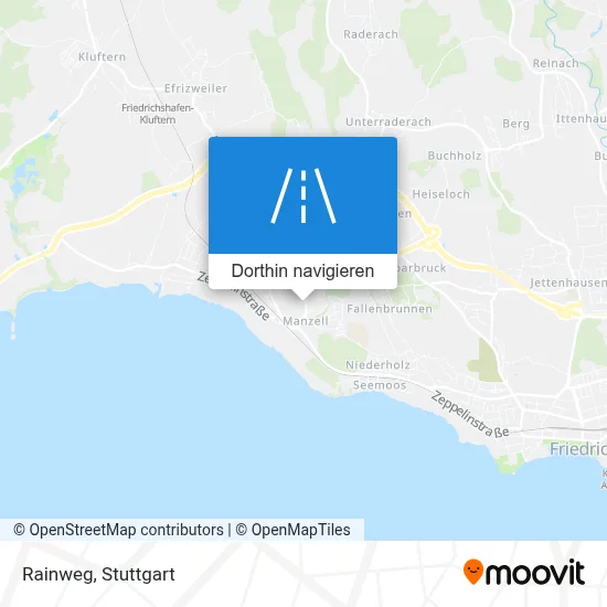 Rainweg Karte