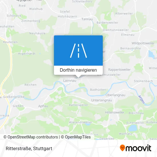 Ritterstraße Karte