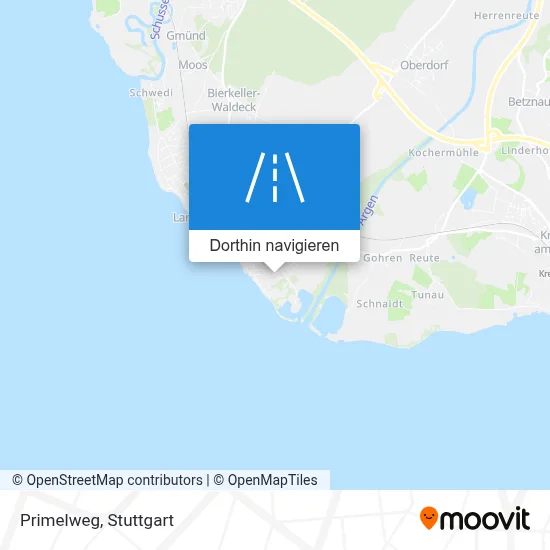 Primelweg Karte