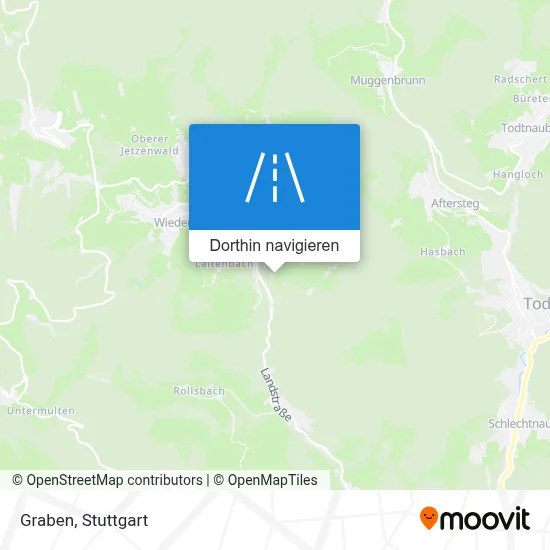 Graben Karte