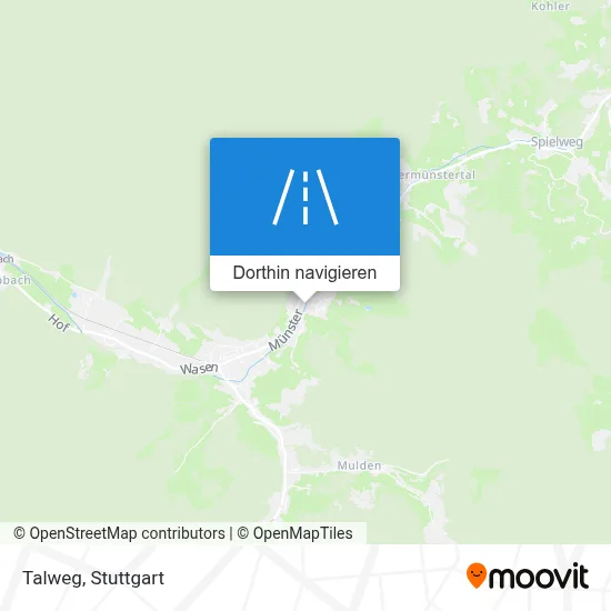 Talweg Karte