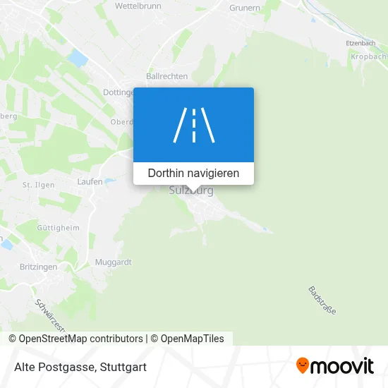 Alte Postgasse Karte