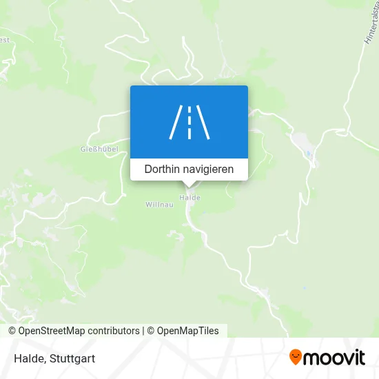 Halde Karte