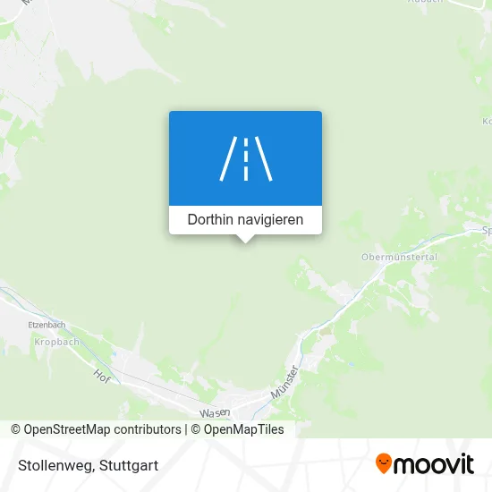 Stollenweg Karte