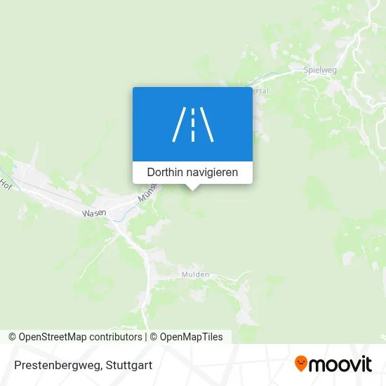 Prestenbergweg Karte