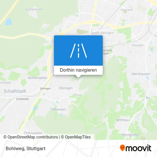 Bohlweg Karte