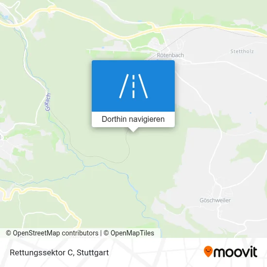 Rettungssektor C Karte