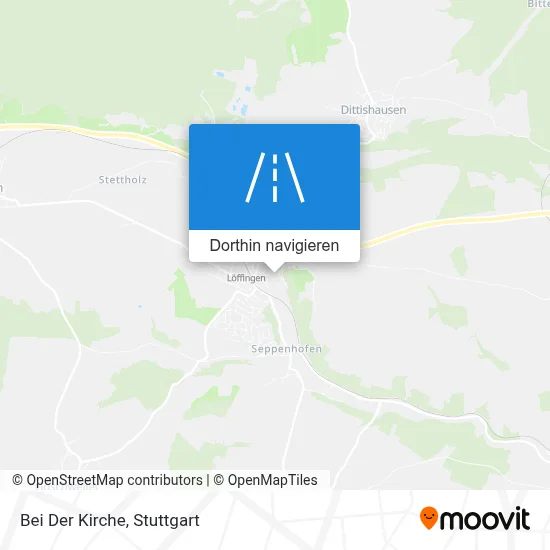 Bei Der Kirche Karte