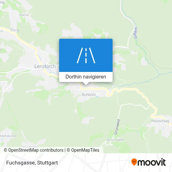 Fuchsgasse Karte