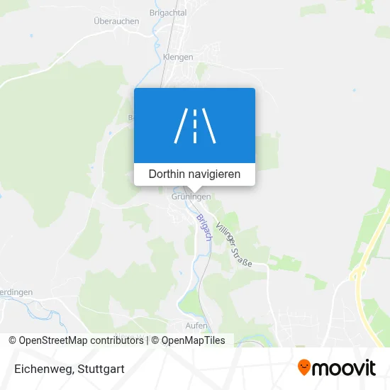 Eichenweg Karte