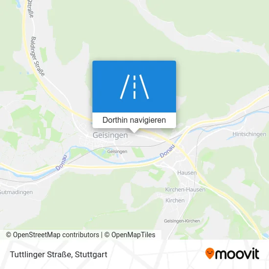 Tuttlinger Straße Karte