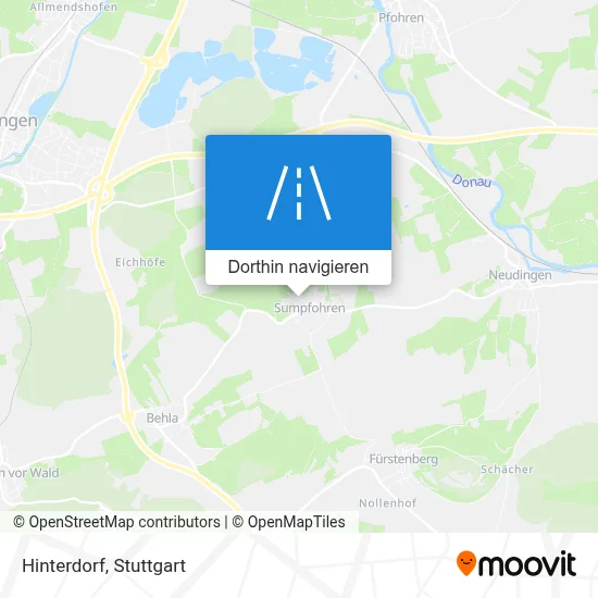 Hinterdorf Karte