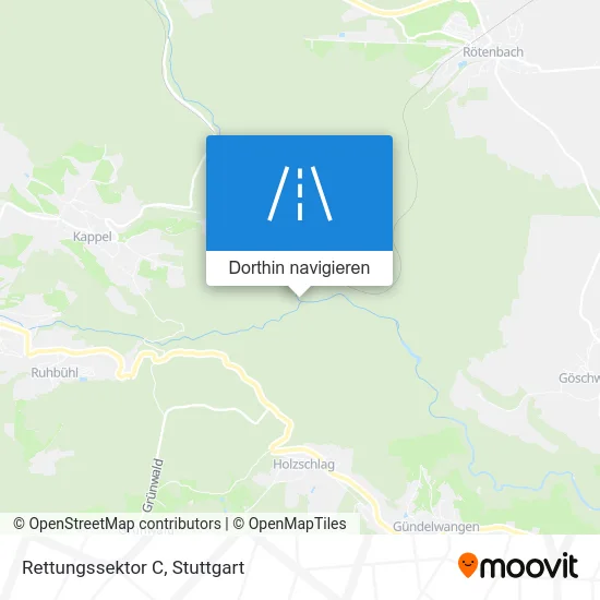 Rettungssektor C Karte