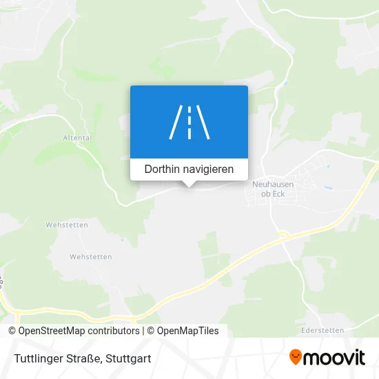 Tuttlinger Straße Karte