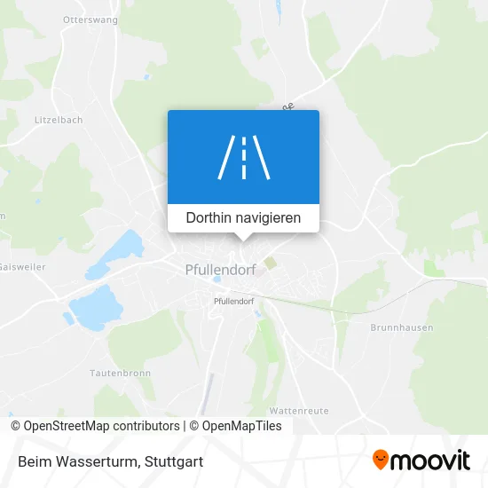 Beim Wasserturm Karte