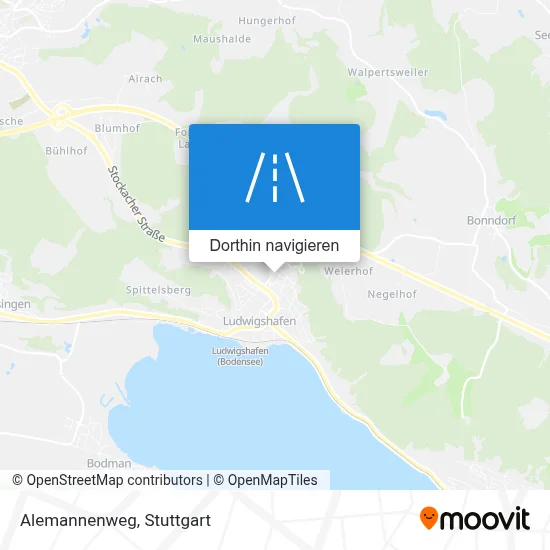 Alemannenweg Karte