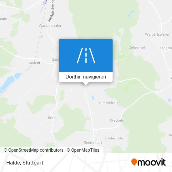 Halde Karte