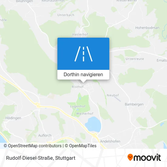 Rudolf-Diesel-Straße Karte
