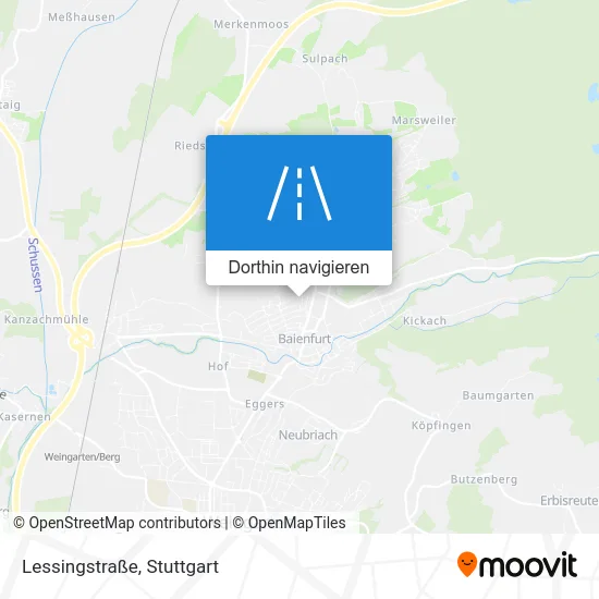 Lessingstraße Karte